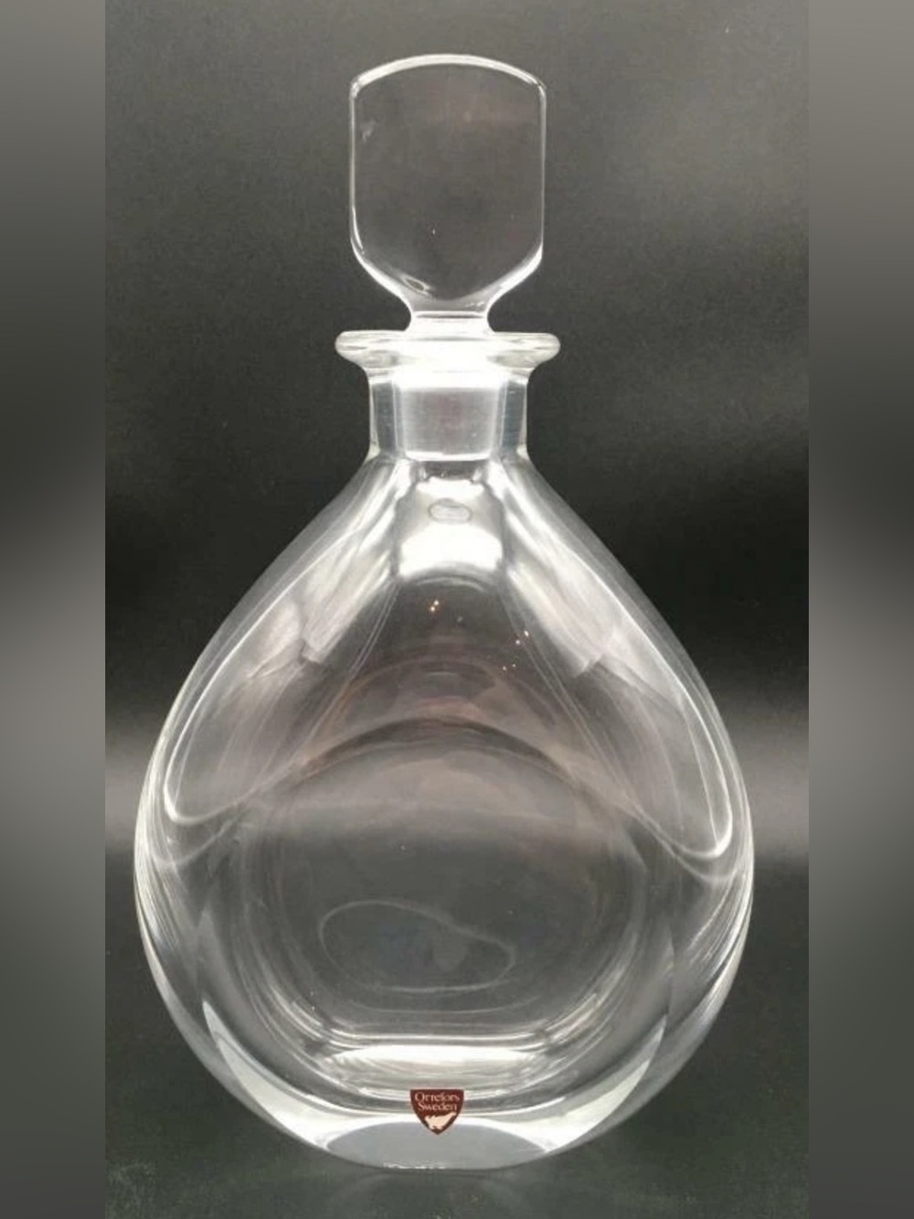 Clear Crystal Decanter - Clear Glass Bar Decanter